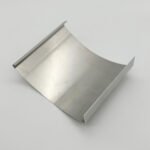 Metalinis pleveles demonstracinis stendas lenktas