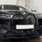 BMW iX grotų apklijavimas tamsinančia PPF plėvele D30