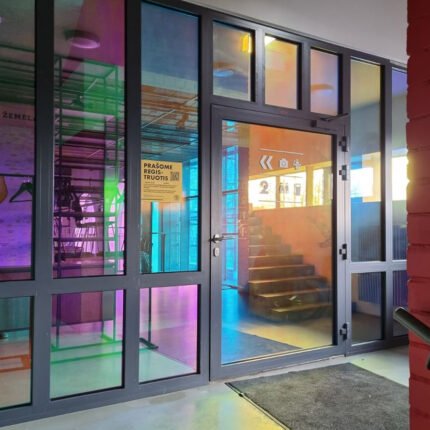 Holograminė stiklų plėvelė