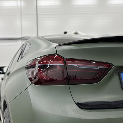 HP35 žibintų apsauginė PPF plėvelė BMW X6 galiniai