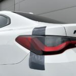 Tamsi, pilko atspalvio, žibintų tamsinimo PPF apsauginė plėvelė Headlight HP35 - Image 2