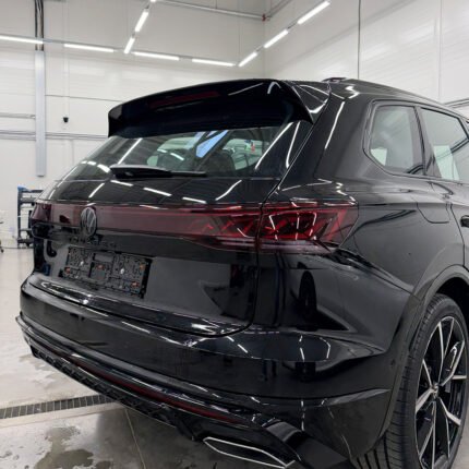 VW Toureg galinių žibintų tamsinimo PPF apsauginė plėvelė HP50
