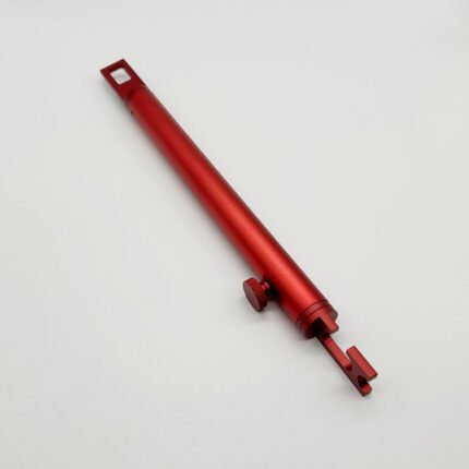 Kapoto bagažinės laikiklis, aliuminis, raudonos spalvos