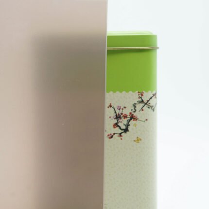 Ruda matinė plėvelė langams