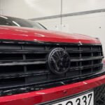 VW ženkliukas apklijuotas su žibintų tamsinimo PPF plėvele HP35