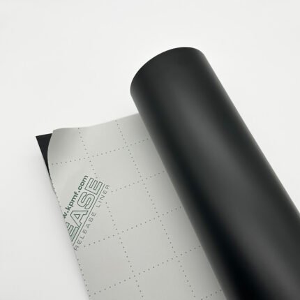 K89021 KPMF Black Matt- juoda matinė vinilinė kėbulo apklijavimo plėvelė