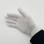 SOTT- plono audinio pirštinės darbui su viniline plėvele, L dydis - Image 2