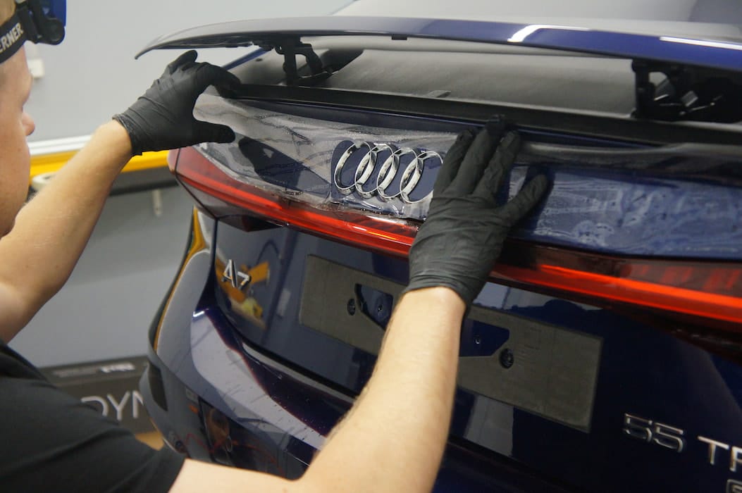 Kėbulo apklijavimas apsaugine plėvele Audi A7